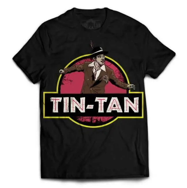 TIN TAN JURASSIC LOGO, t-shirt, pachuco cholo chicano mexico