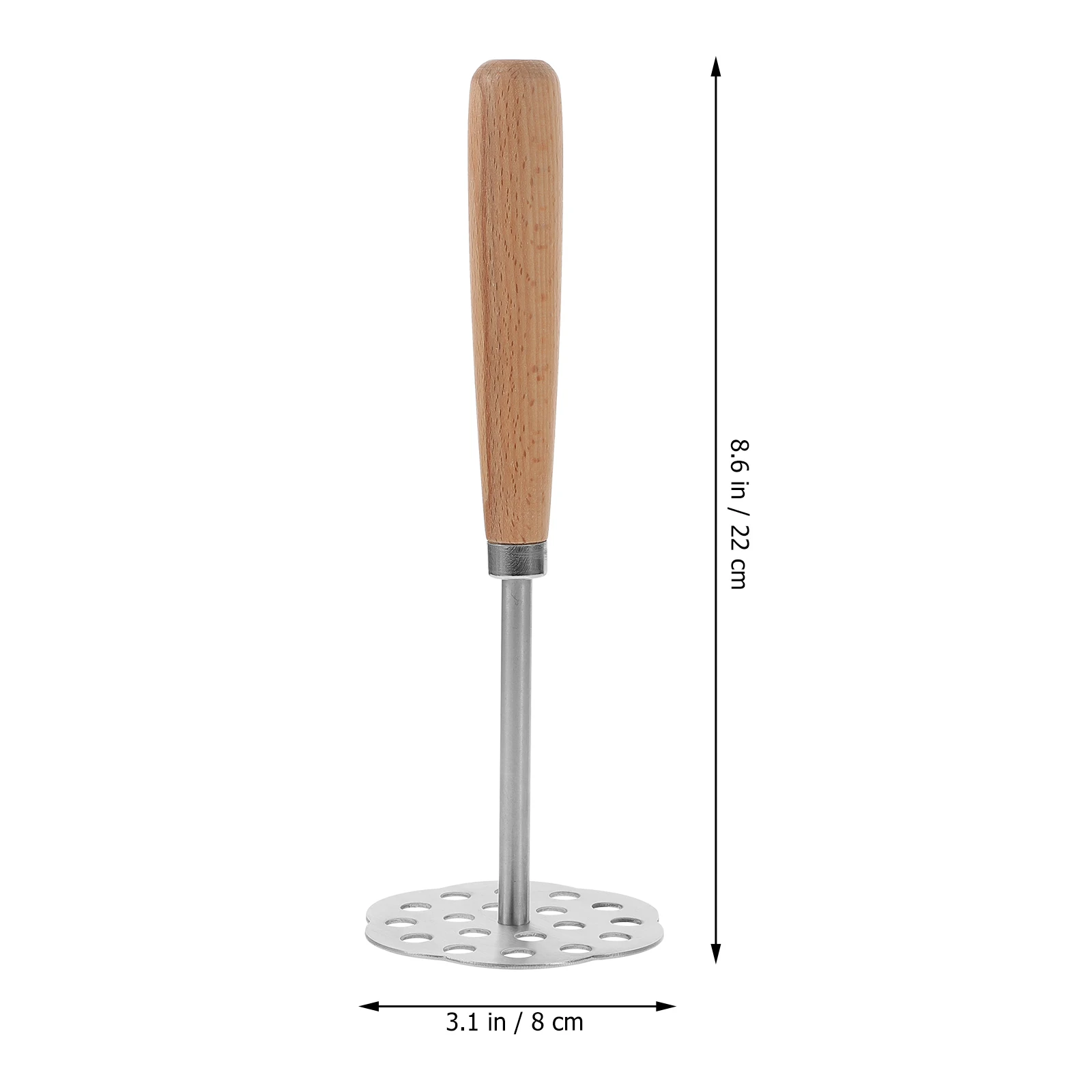 

Stainless Steel Press Kitchen Gadget Vegetable Fruit Masher Manual Kitchen Gadget Food Pressing Tool Household Baby