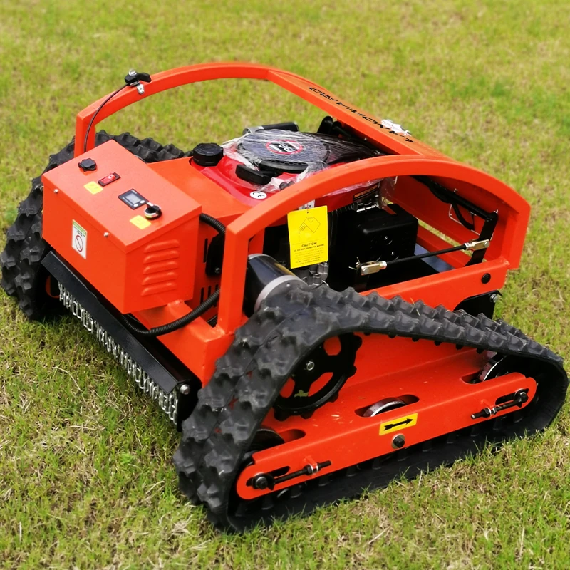 Home Mower Remote Control Grass Cutting Machine Cordless Self Propelled Lawn Mowers for Orchard Garden Green Belt Customized