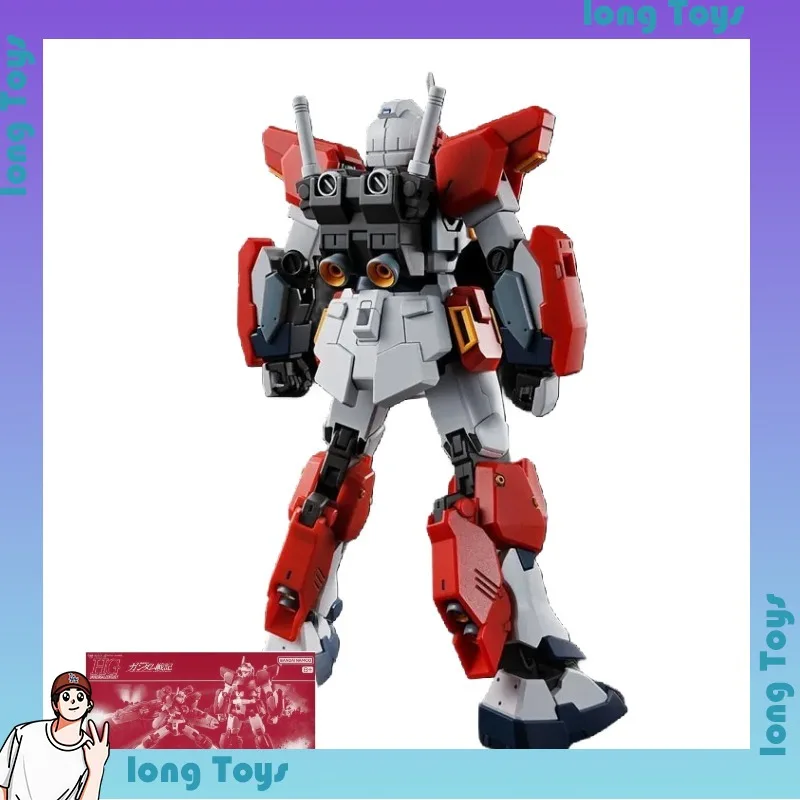

In Stock Genuine Bandai Gundam Model Kit HG 1/144 RX-81LA G-Line Light Armor Anime Action Figure Collection Assembly Model Toys