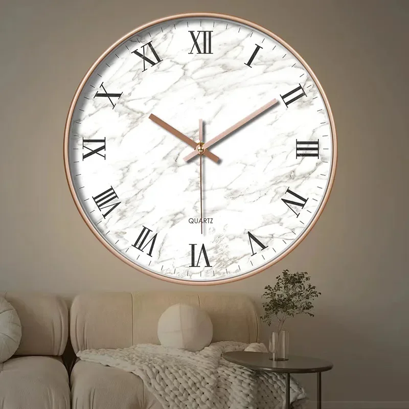 ساعة حائط صامتة غير موقوتة لتزيين غرفة المعيشة ، على الطراز الاسكندنافي ، الطعام ، المطعم ، المقهى ، الديكور ، غرفة النوم ، 8 بوصة
