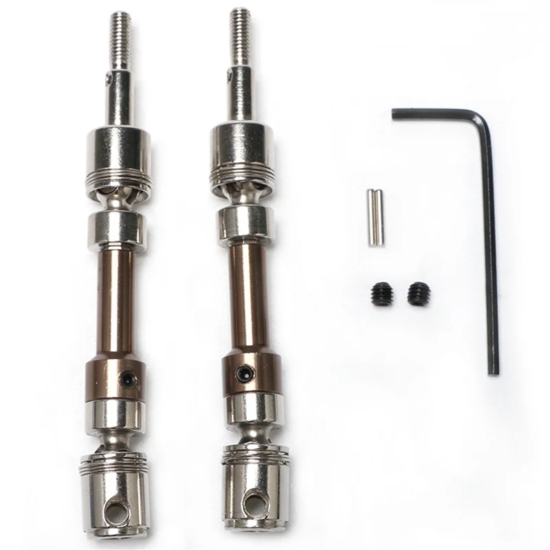 MACH-6X CVD 前輪ユニバーサルドライブシャフトアクセサリー Wltoys 12428 12423 12427 1/12 RC カーアップグレードパーツ