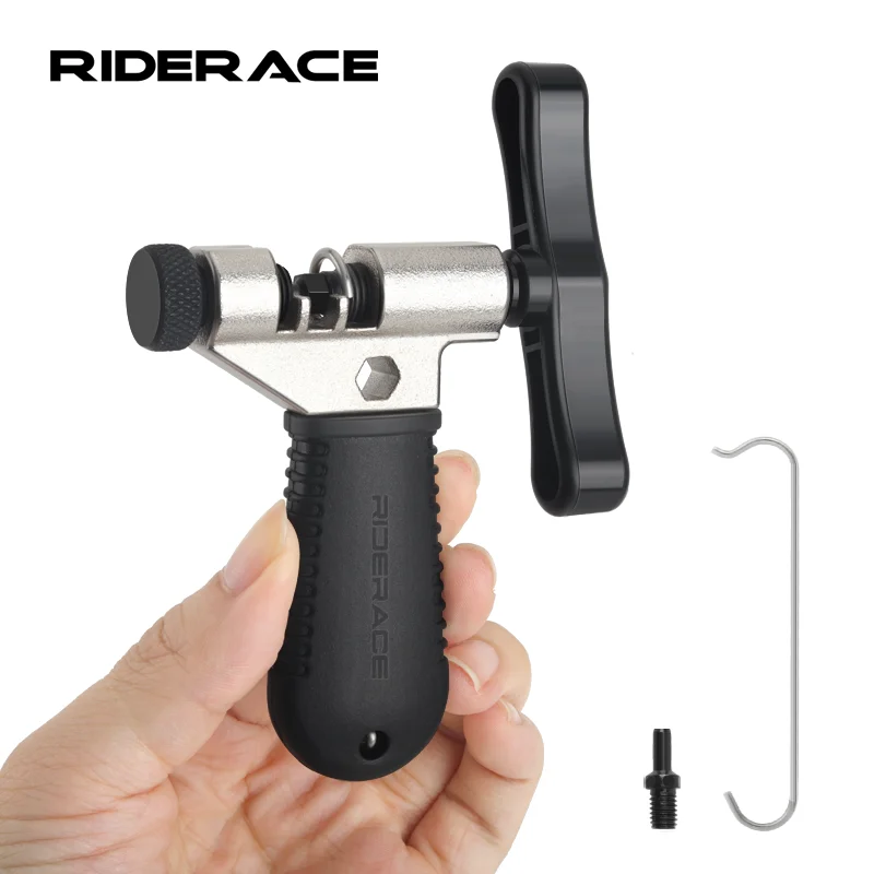 Séparateur de chaîne de vélo, dissolvant de goupille de chaîne de vélo avec disjoncteur de rechange, extracteur de chaînes, dispositif de coupe, accessoires