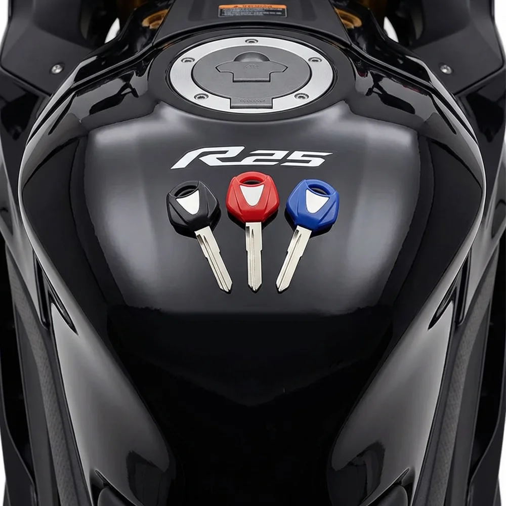 1 llave virgen nueva para motocicleta, llaves de repuesto sin cortar para YAMAHA R25 R3 Xmax X-MAX X MAX R 125 200 250 MT01 SR400 FZ6R FZ6N MT03 R15