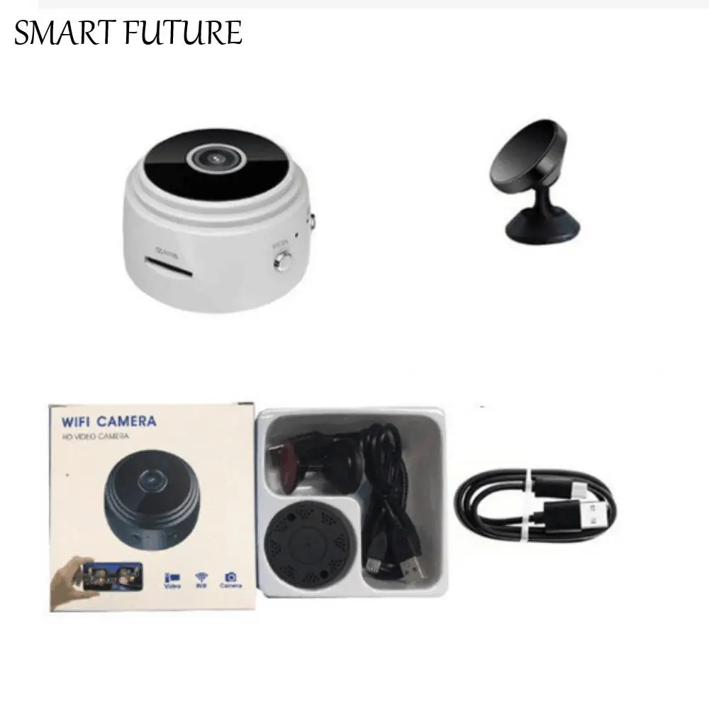

Micro Video Recorder Mini Camera Motion Detection Night Vision Two-Way Talk Camera Alarm System Wireless Design Wireless Camera