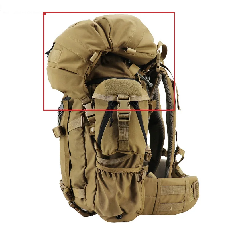 Outdoor Sports Hiking Camping Tactical Backpack Top Expansion Bag Top Multi functional Expansion Bag Camo Backpack