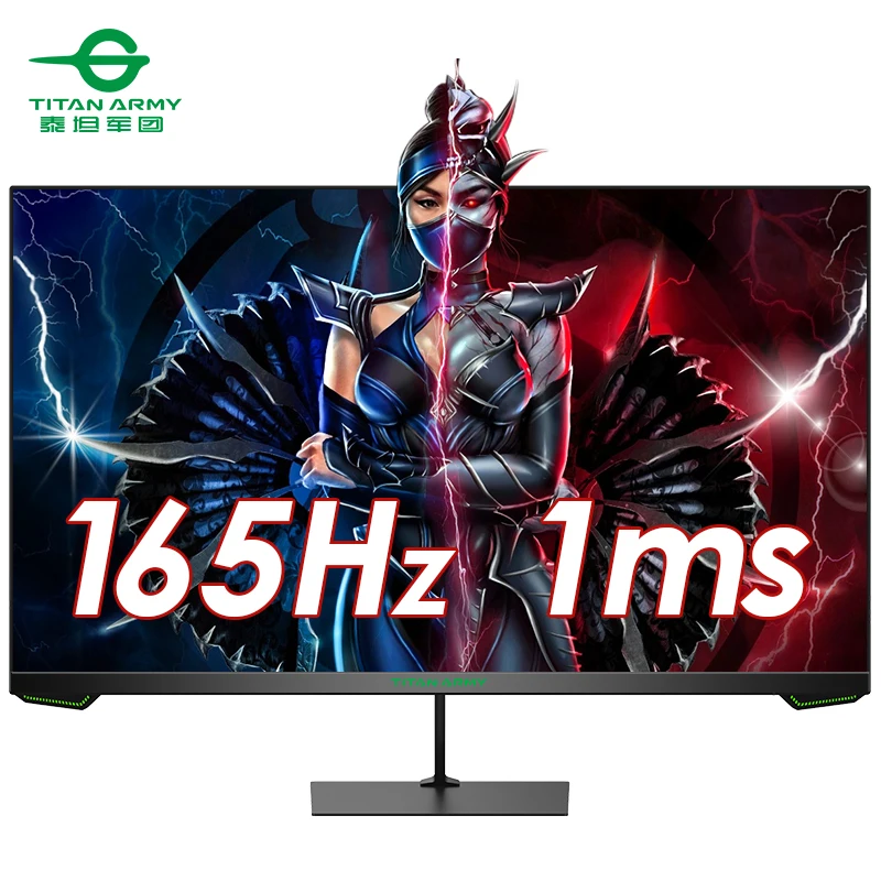 TITAN ARMY 27 inch 165HZ 1MS monitor for gaming, office, and esports