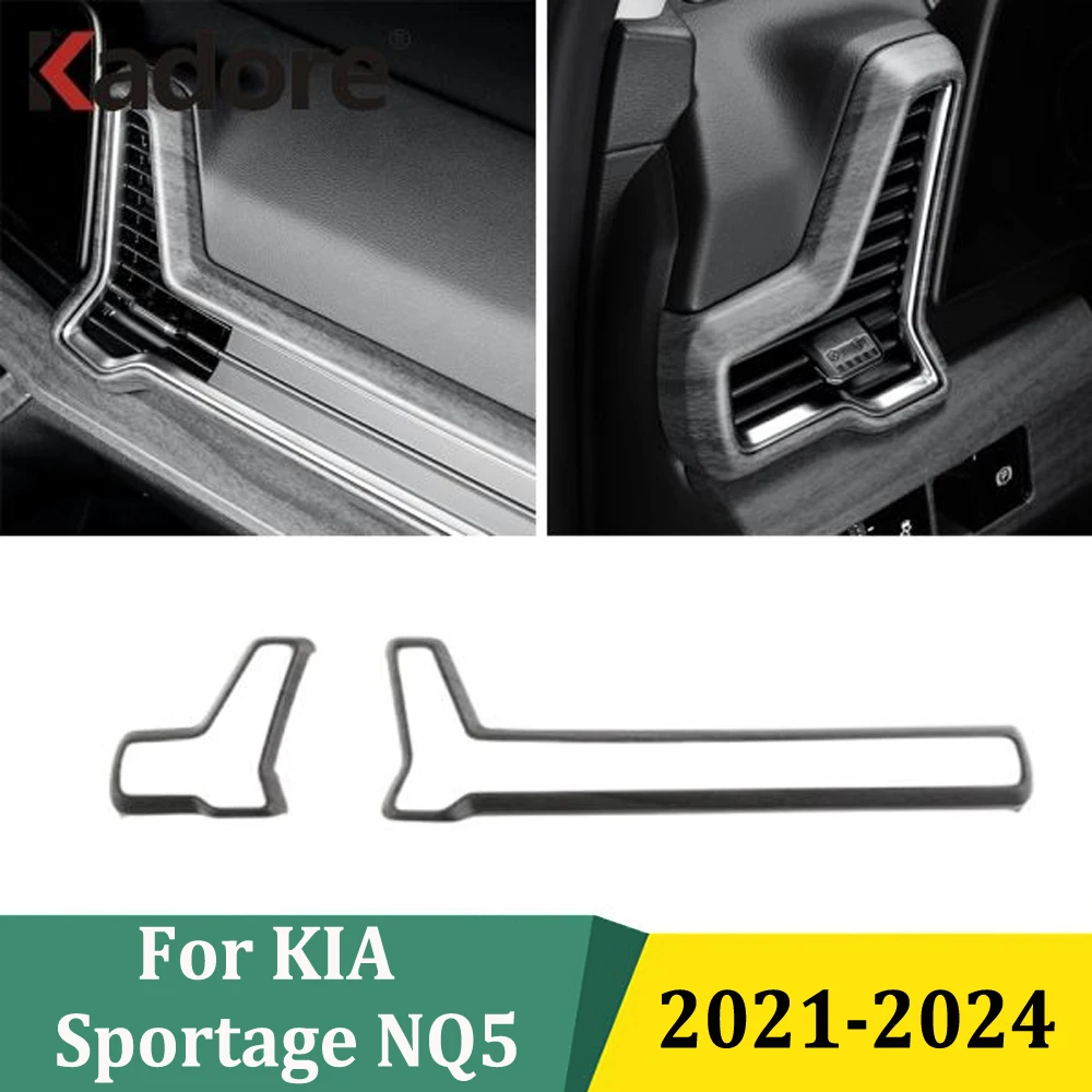 

For KIA Sportage NQ5 2021 2022 2023 2024 Side Front Air Vent Outlet Cover Trim Sticker Interior Car Styling Accessories (LHD)