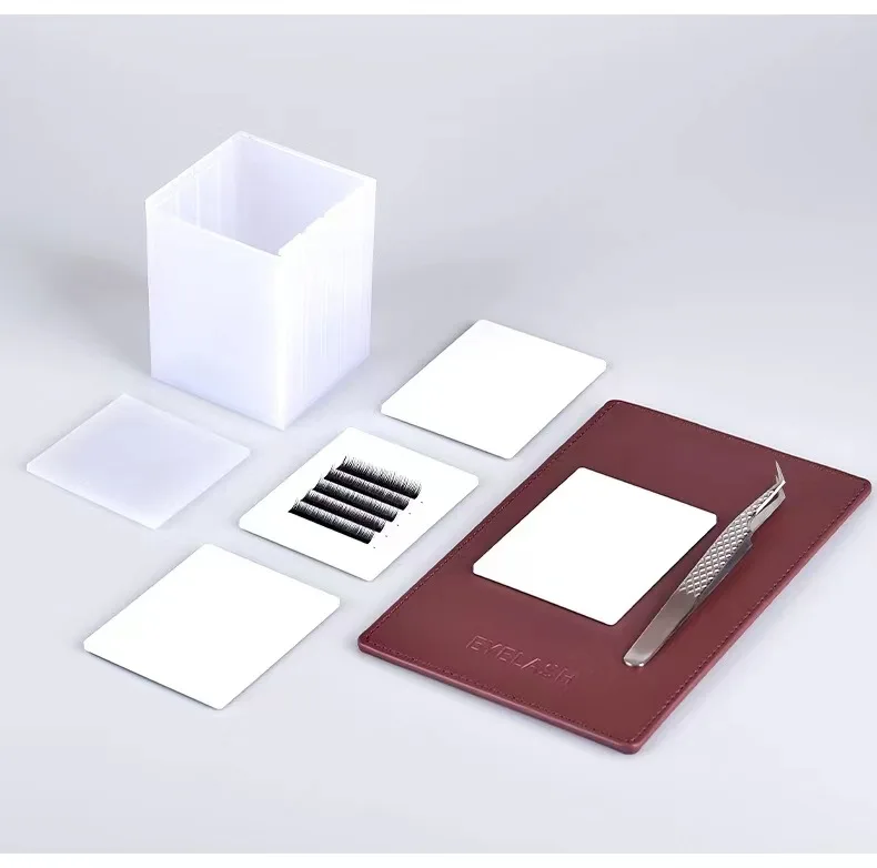 MASSA herramientas de extensión de pestañas caja de almacenamiento de cuatro capas imán de pestañas pestañas postizas imán de almacenamiento de pestañas postizas auxiliares