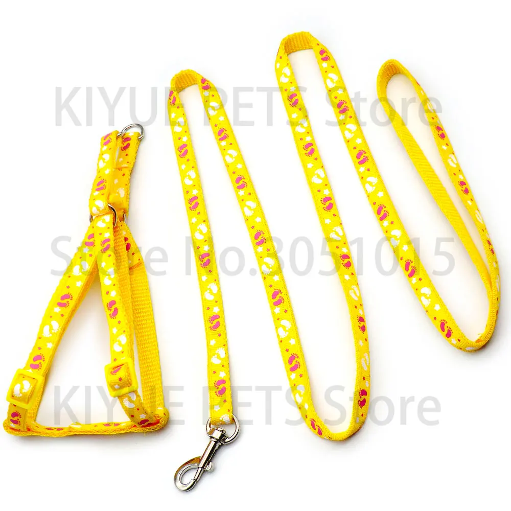 24 Sets Pet Dog Harness No Pull Adjustable Dog Leash Vest Classic Running Leash Strap Belt for Small Dogs and Cats Walk Outside - view 4