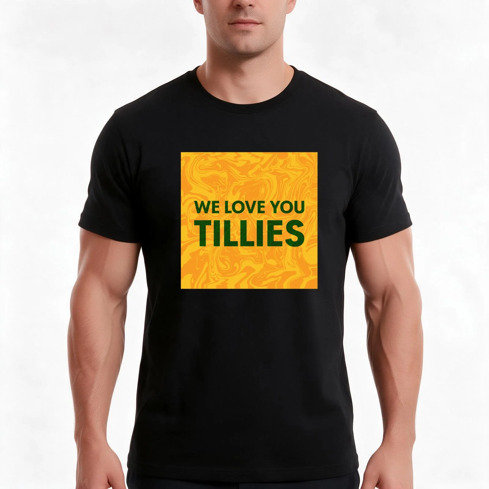 We Love You Tillies - Matildas T-Shirt, Summer Casual Cotton Tee, Oversized Streetwear Tops, Vintage Graphic Print, 100% Cotton