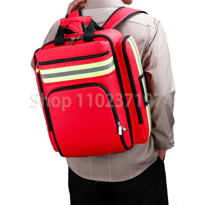 First Aid Kit Emergency Rescue Backpack Civil Air Defense Earthquake Relief Bag Large Capacity Classified Storage Survival Kits