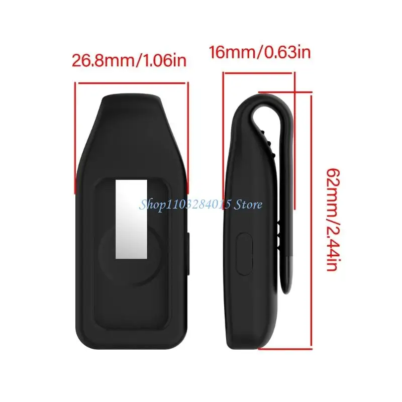 R6FF Soft Glasp Case Portable Clip Case Case Gores Tahan Klip Penahan Klip Aksesori