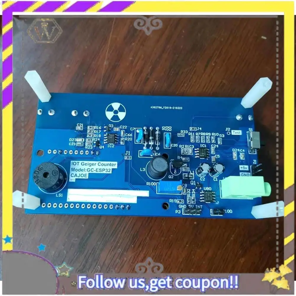 New Internet Of Things Geiger Counter Kit/Open Source/Nuclear Radiation Detector/Marble Tile Radiation