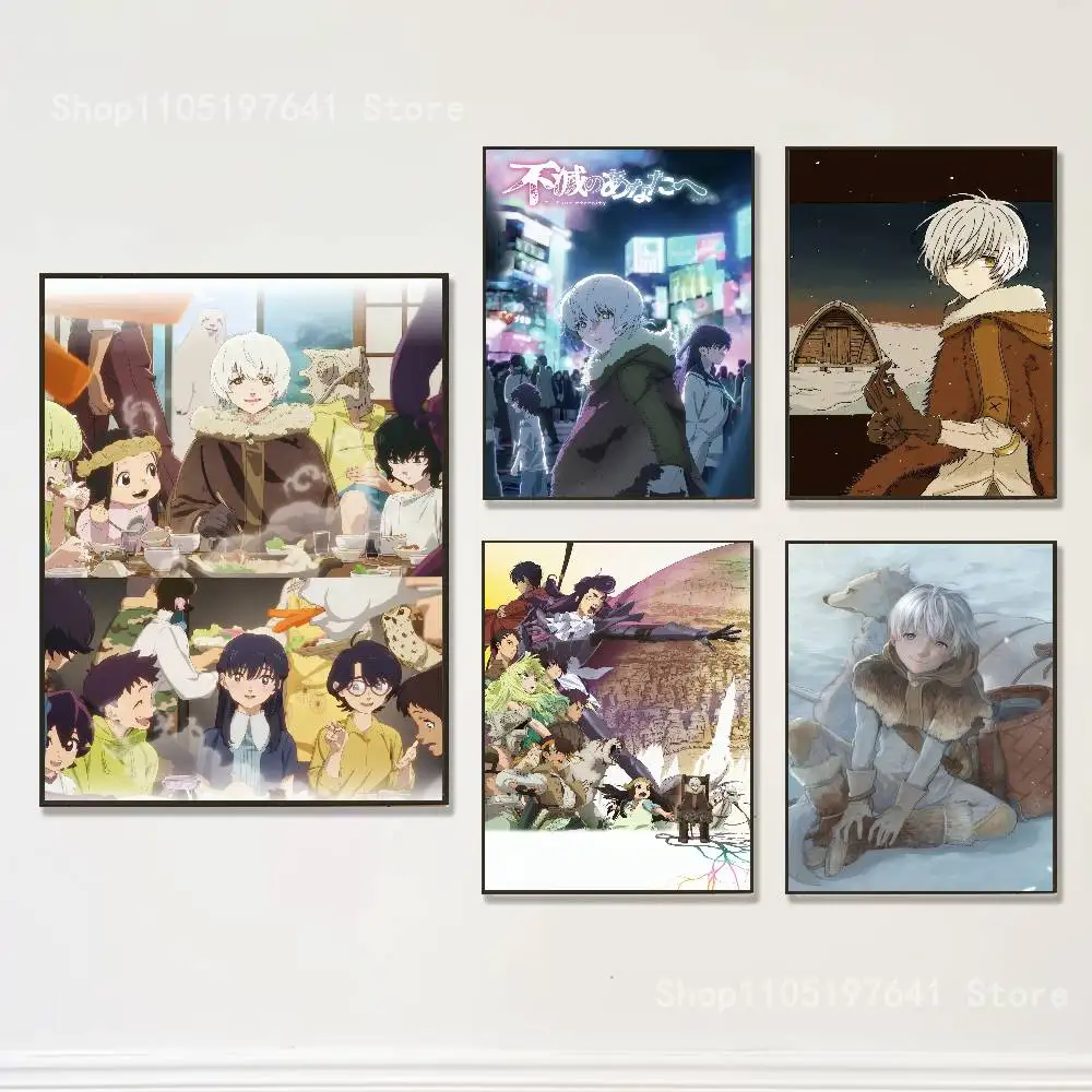 

Anime To Your E-Eternity Poster Prints Wall Art Picture Painting Gift Living Room Restaurant Bar Large Dec Sticker