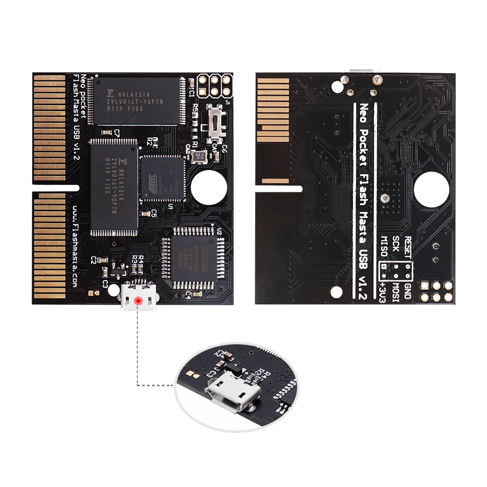 Tarjeta de grabación NGP NGPC NEOGEO USB Flash Masta 2 en 1 accesorios de juego Retro