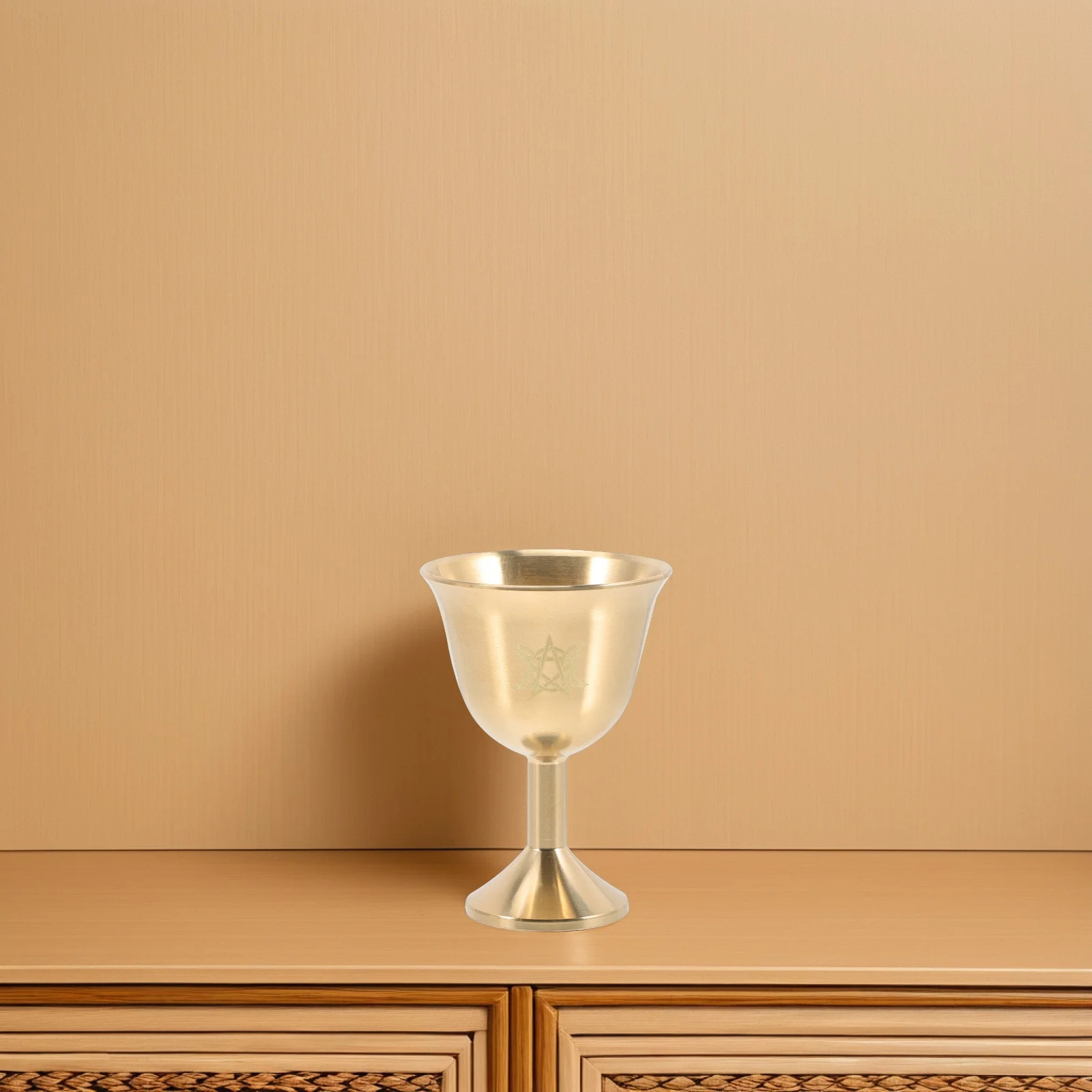 

Copper Goblet Holy Water Holder Wear-resistant Buddhism Liquor Drinking Cups Offering Water Cup Sacrifice Cup Glasses Set 2
