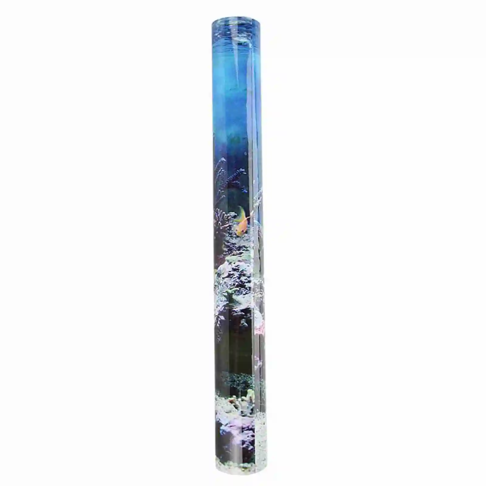 PVC Adhesive Underwater Coral Aquarium Fish Tank Background Poster Backdrop Decoration Paper (61*41cm)