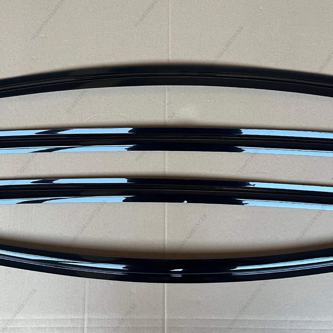 جزء تمديد 4 قطعة أقنعة النافذة الظل الرياح منحرف المطر الحرس الحاجب تقليم ل تسلا نموذج Y 2019-2024 طقم الجسم اكسسوارات