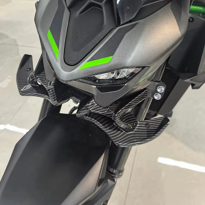 سبويلر أمامي للدراجة النارية شفة سفلية لـ Z900 2025 2026 ملحقات هدية جنيحات هوائية #5