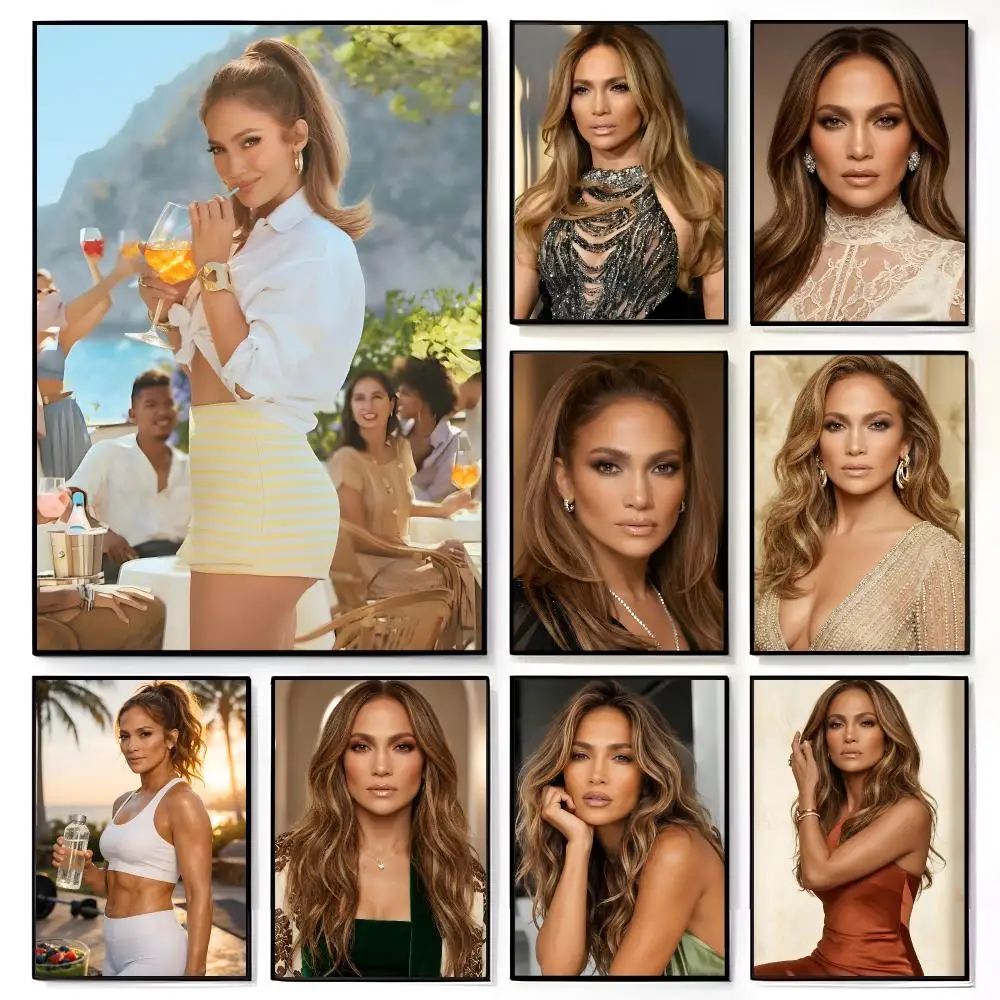 charismatic singer J-Jennifer Lopez Poster American Film Mural Home Childrens Room Wall Decor Print