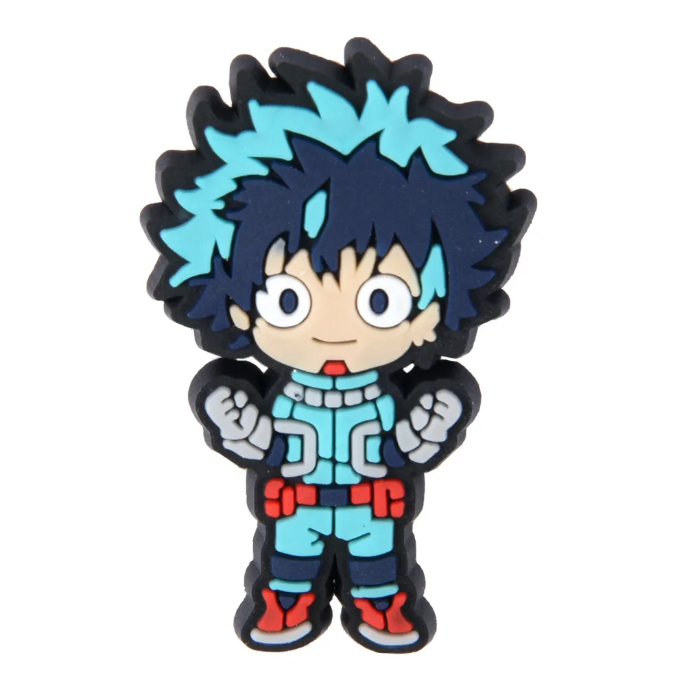 7-8 Stück/Set Cartoon Beliebte Anime-Figuren aus Japan Schuhschnallen Sandalen DIY Zubehör PVC Abnehmbare Clogs-Pins Deko Kinder Weihnachtsparty Geschenk – Detail 10
