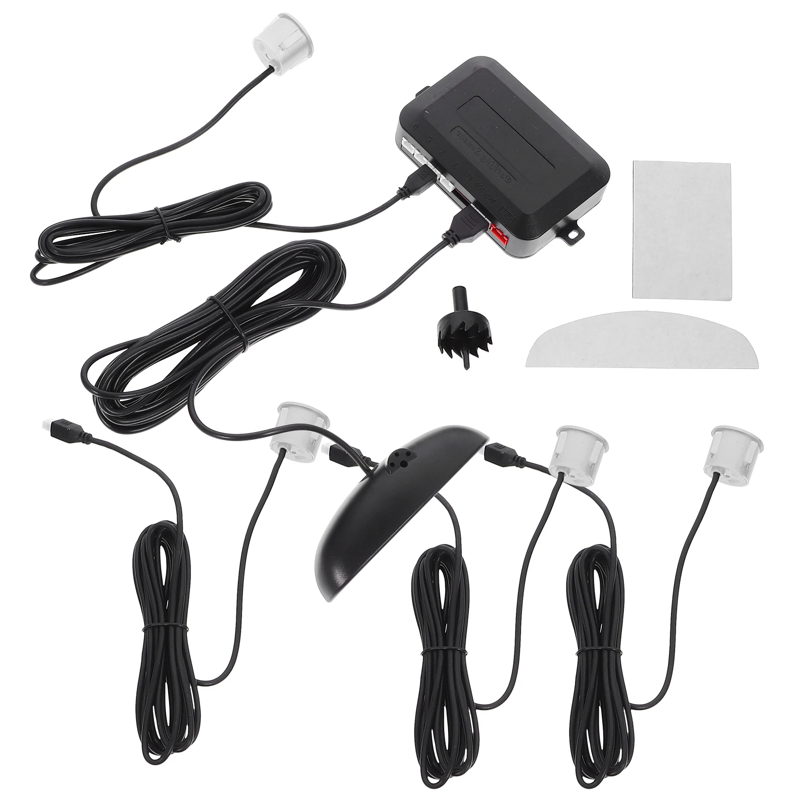 

Reversing Radar Wireless Visual LED Voice LCD Parking Backup Camera Car Auxiliary Rear Sensors System