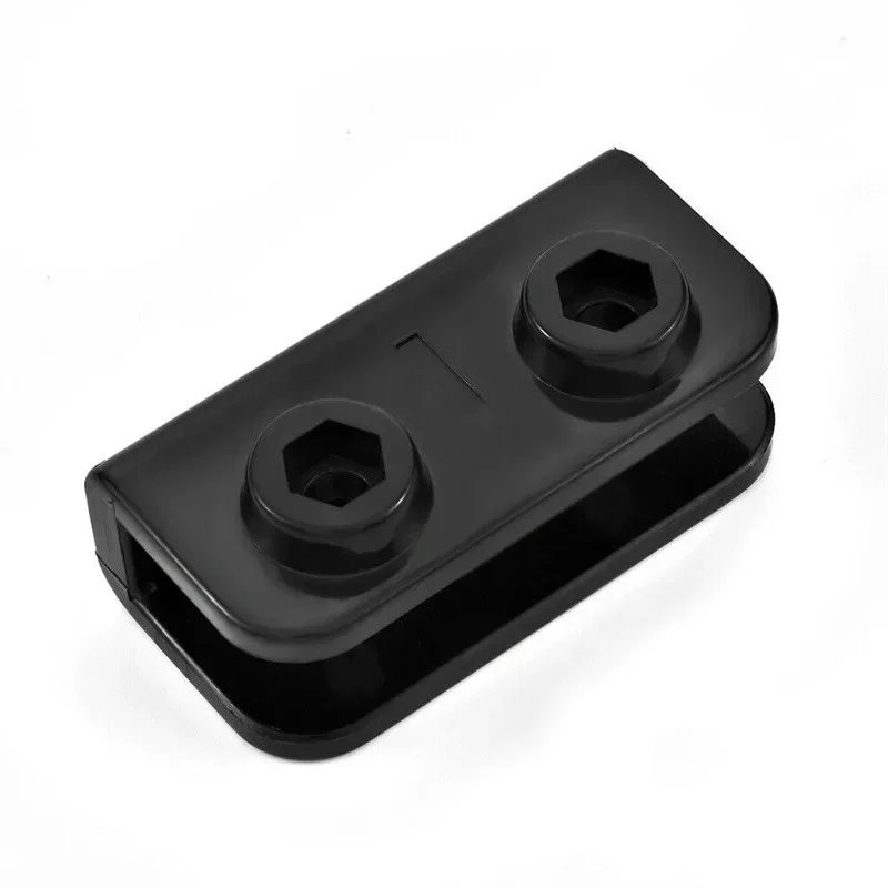 1/4X 2-Way Rectangular Bracket Pop-up Gazebo Replacement Connector Spare Parts Rectangular Bracket Set UK For Tent Gazebo Black