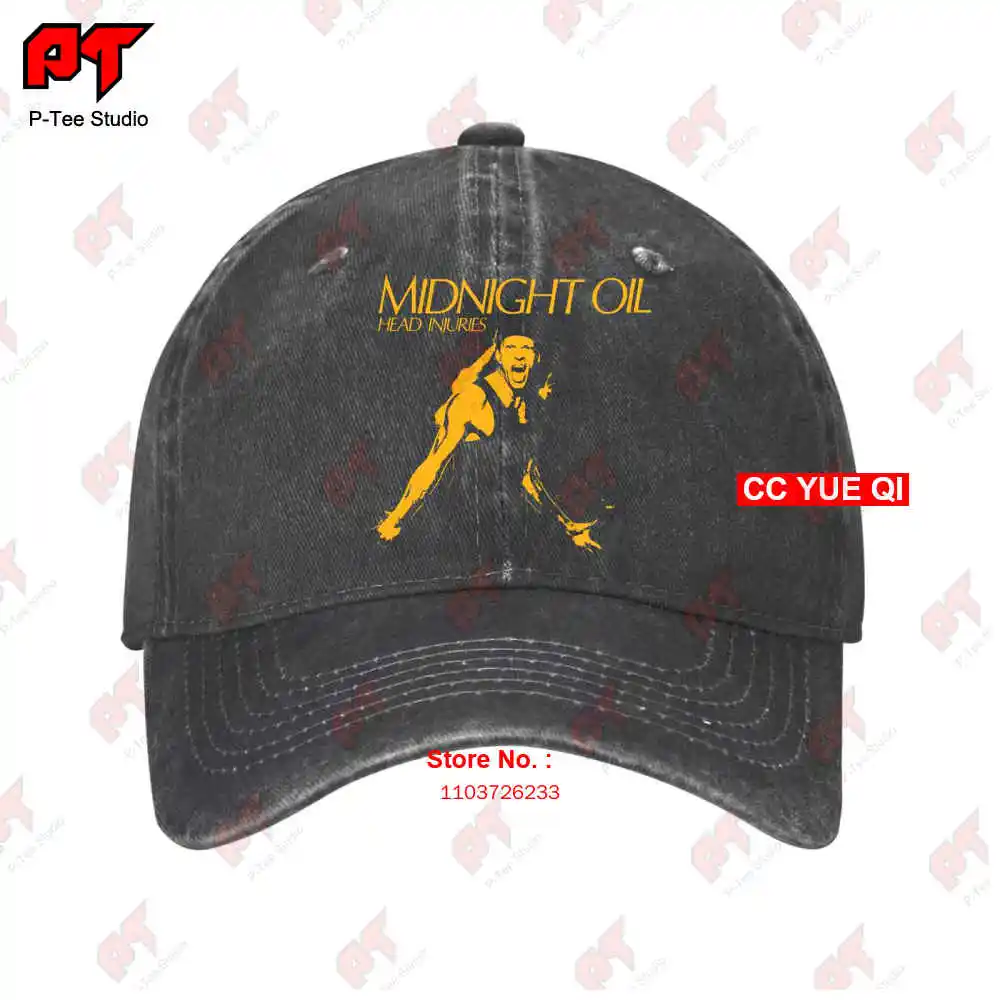 

Midnight Oil Head Injuries Baseball Caps Truck Cap WE9O