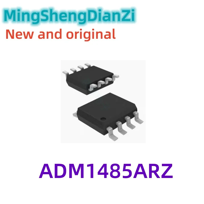 5Pcs ADM1485ARZ-REEL7 adm1485arz soic8 5 v low power eia RS-485 transceiver