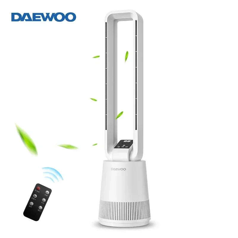 

Daewoo Household Silent Air Purification Vertical Intelligent Remote Control Electric Fan Bladeless Fan Bladeless Fan 220V