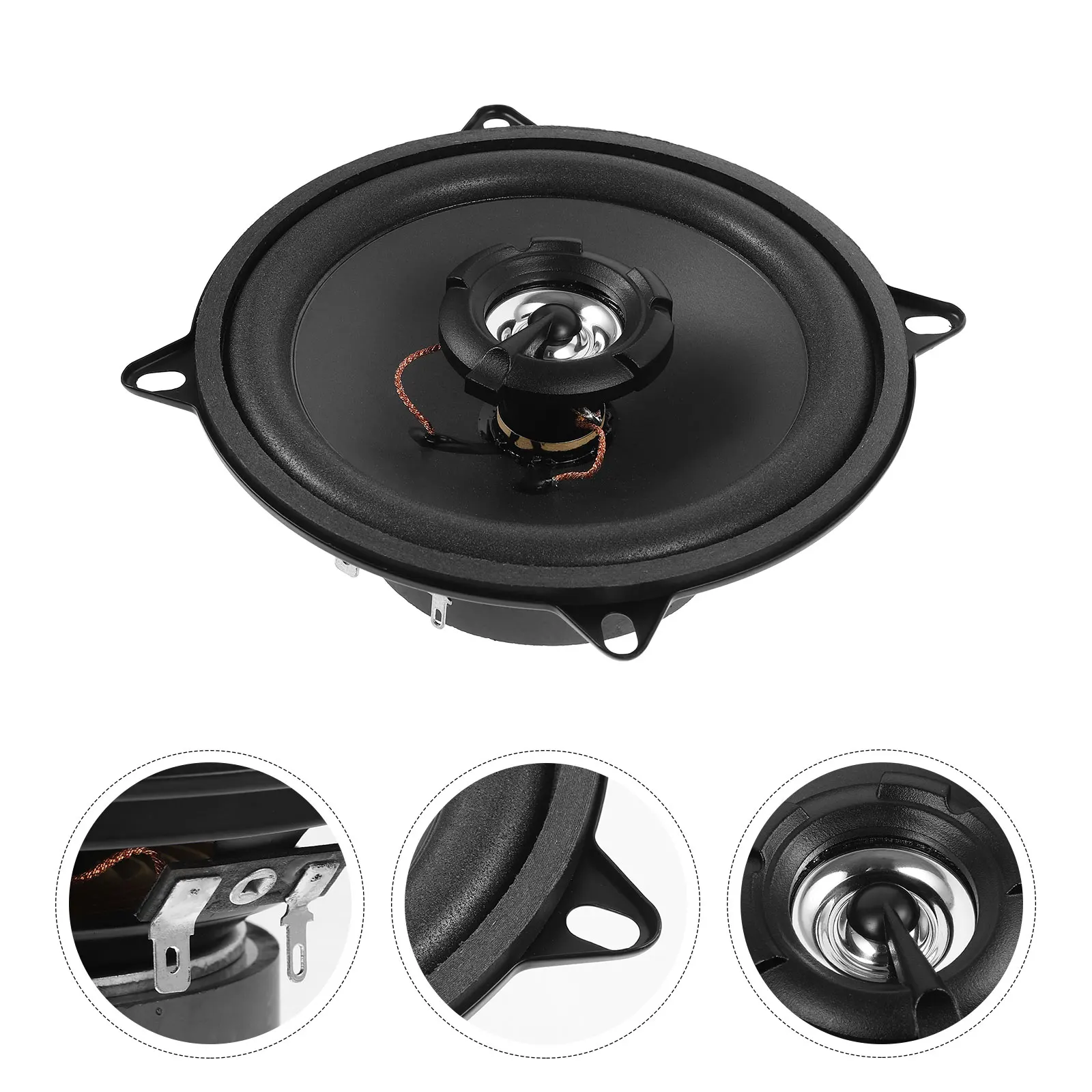 

Car Speaker Automotive Sound Vehicle Audio Wide Frequency Response High Sensitivity Durable Universal Fit Lightweight Rear Door