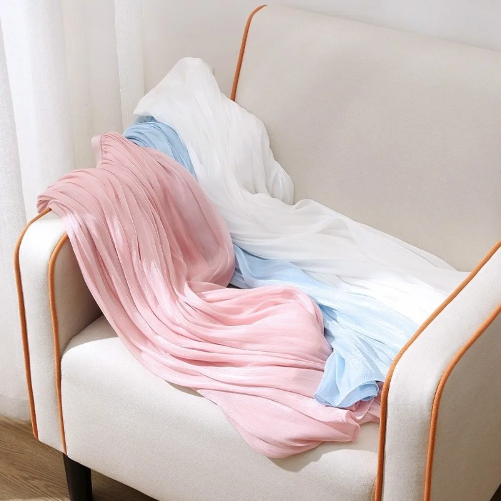 Fashion Solid Color High Waist Skirt Loose Comfortable A- line Skirt Casual Long Skirt Women's
