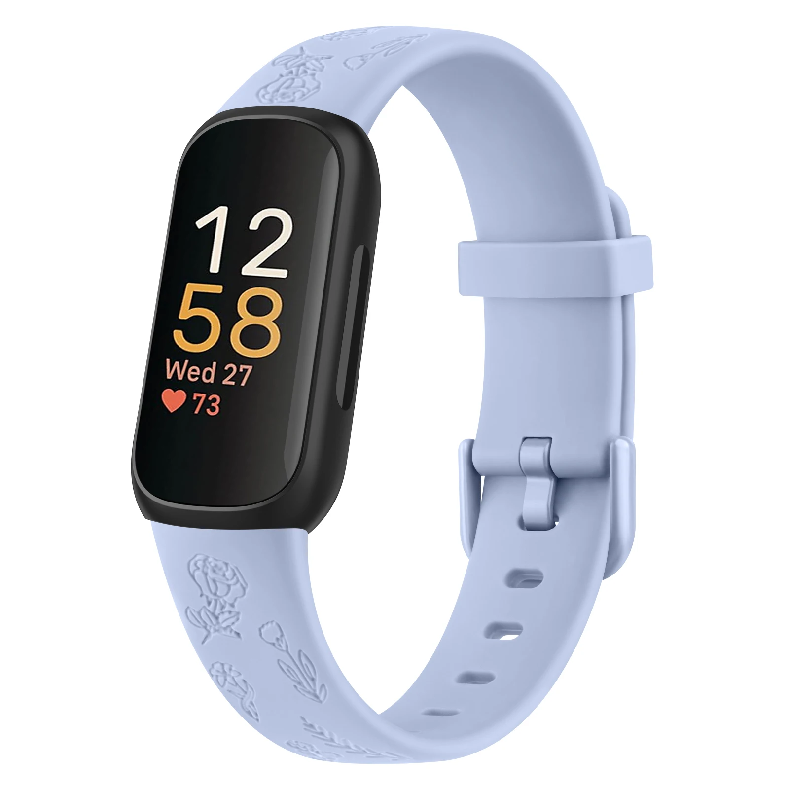 Miękki pasek z wygrawerowanym TPU do Fitbit inspirujący 3 pasek regulowany nadgarstek do Fitbit inspire3 pasek wymiana bransoletka sportowa