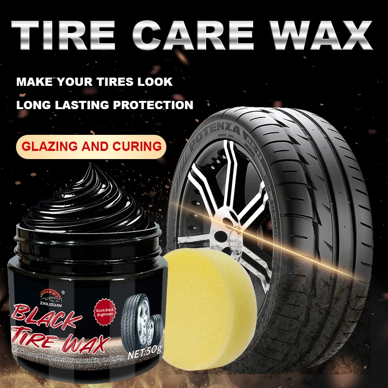 

Воск для блеска автомобильных шин — прочный защитный и усилитель блеска для пластиковых деталей, длительное покрытие для обслуживания, антивозрастное покрытие, шины P
