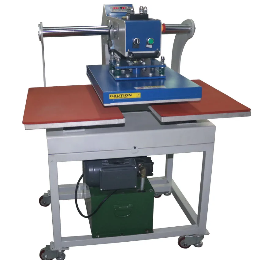 CE Double Station 40*50 Upglide Hydraulic T-shirt Iron-on Heat Press Machine