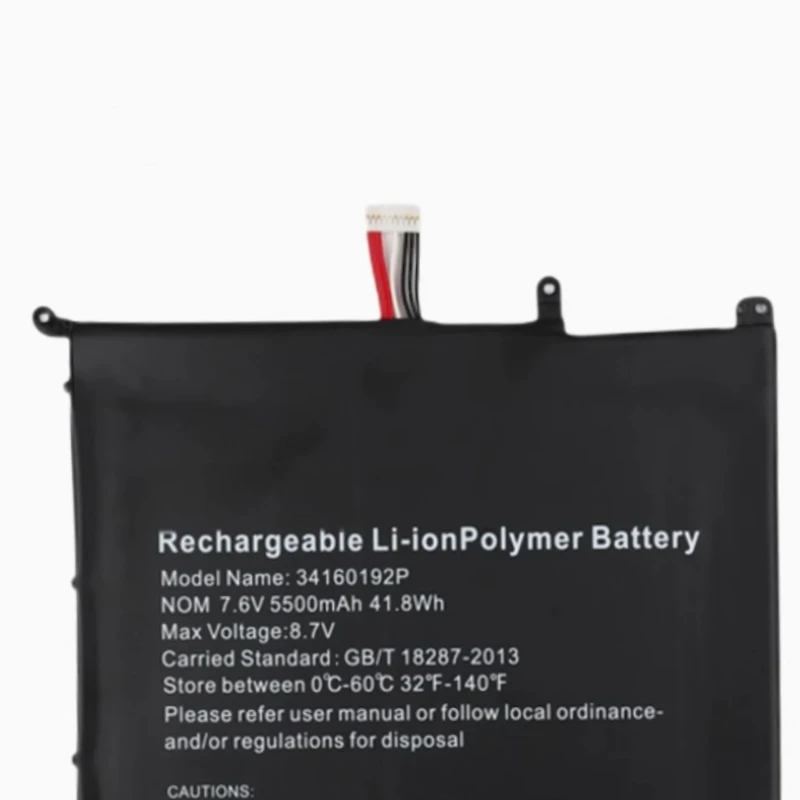 RozFaro For Chiwi LapBook SE CWI528 CWI547 CW52B 34160192P Laptop Battery 7.6V 5500mAh For Bmax VisionBook 13wa Plus UMM23013A