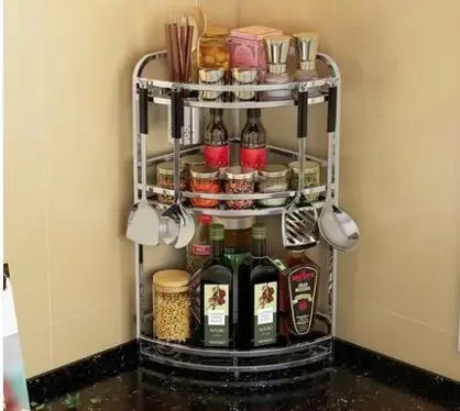 

Stainless steel kitchen racks. Wall hangers. Tripod kitchenware..