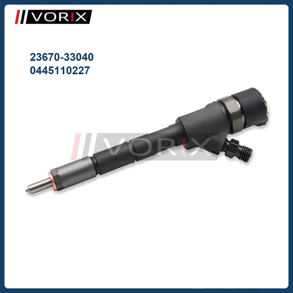 

0445110227 23670-33040 Diesel Fuel Injector for Toyota Yaris 1.4d 1NDTV D4D