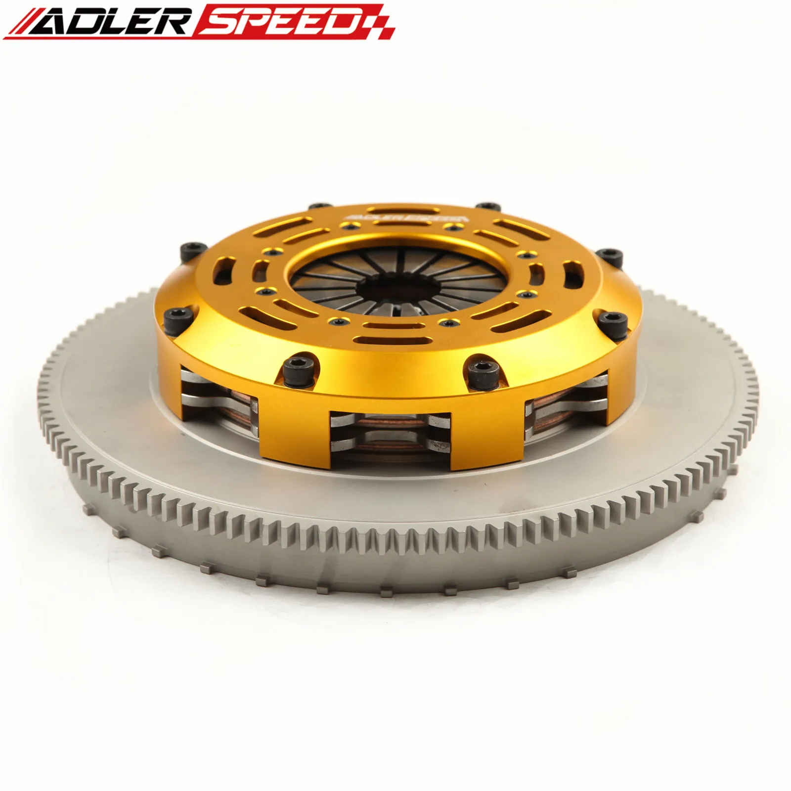 

ADLERSPEED RACING CLUTCH TWIN DISC & FLYWHEEL For 2007-20 NISSAN 350Z 370Z INFINITI G35 G37 Q60