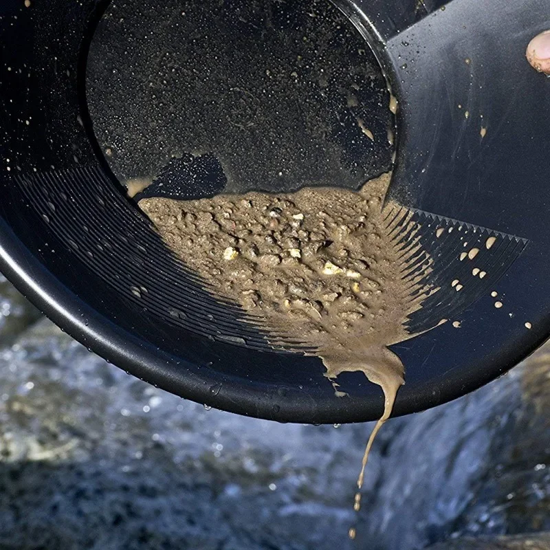 Alat Pencuci Emas Portabel dengan Desain Riffle, Tahan Lama, Ringan, untuk Penambangan Emas dan Deteksi Logam