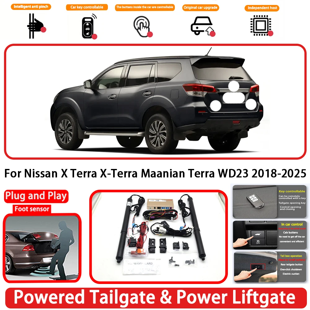 for Nissan X Terra X-Terra Maanian Terra WD23 2018-2025 OEM Auto Powered Tailgate Power Liftgate Rear Trunk Opener System