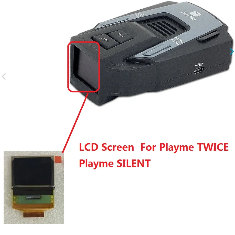 1.29 inch oled display LCD Screen  repair For Playme TWICE Playme SILENT