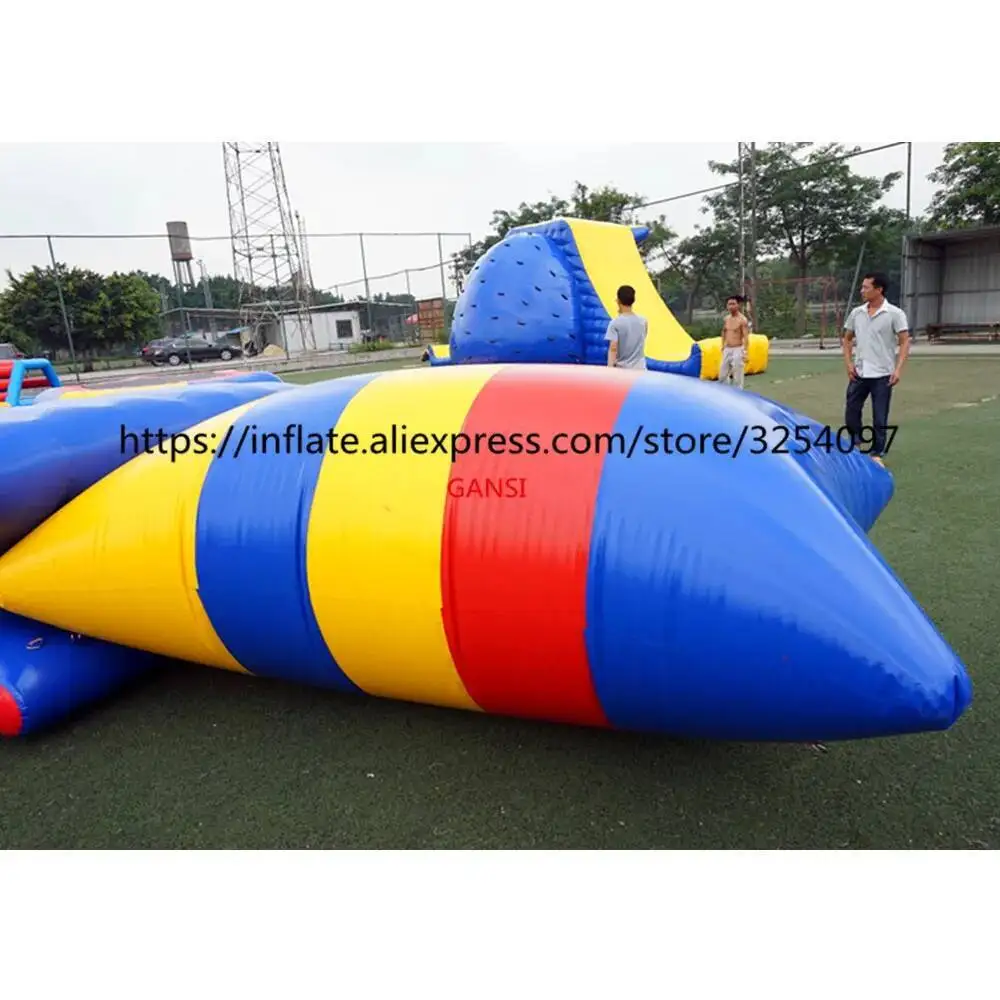 

Water Play Games InfInflatable Jumping Bag,6M InfInflatable Water Catapult Blob For Lake