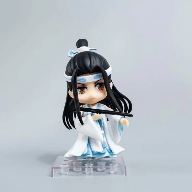 10CM Modaozushi Figure Wei Wuxian Lan Wangji Yilinglaozu PVC Action  Figure Model Kawaii Collectible Toys