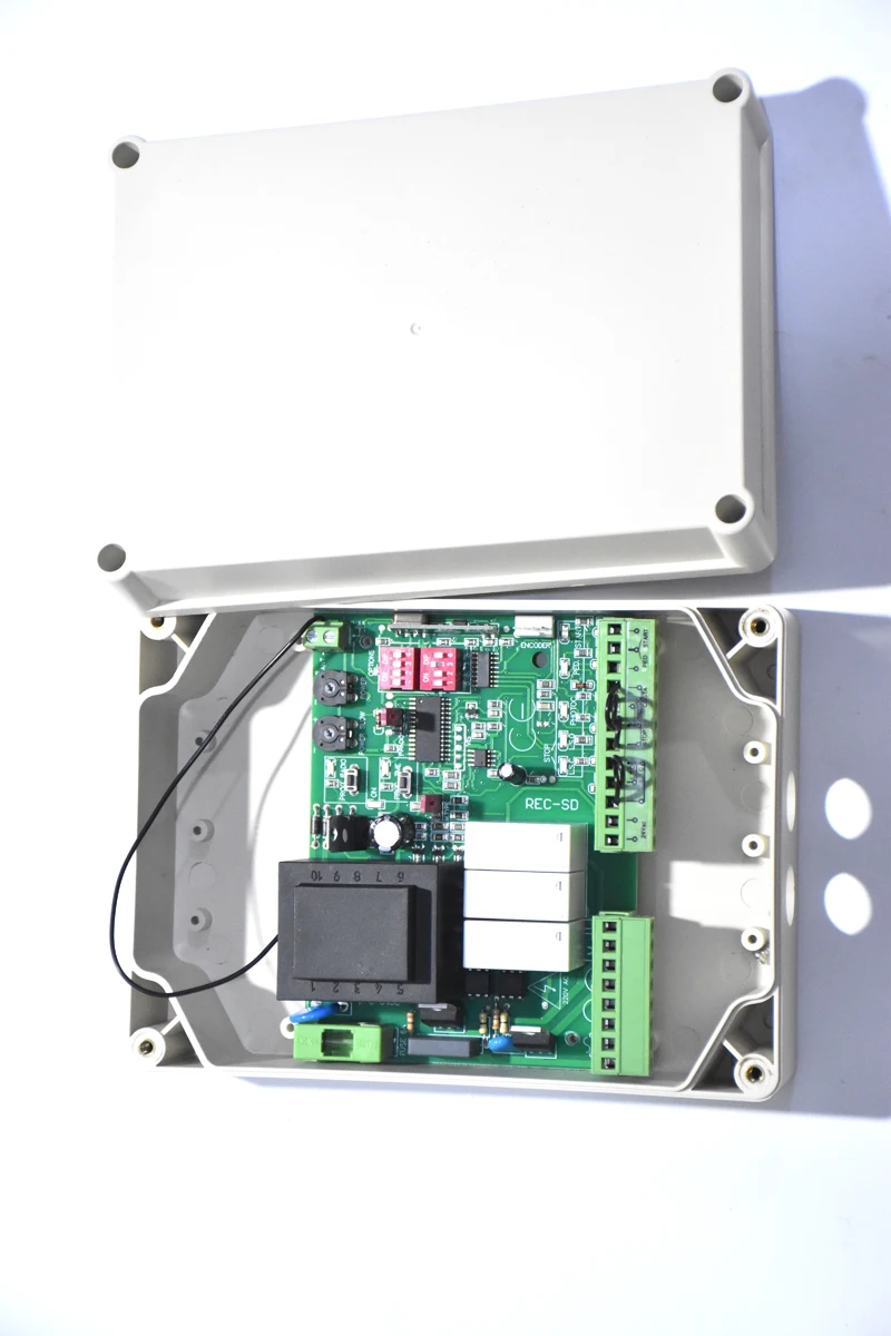 with box AC110 220V Electric Sliding Gate Opener Control Board Card Sliding Gate Door Motor Engine Controller PCB Panel