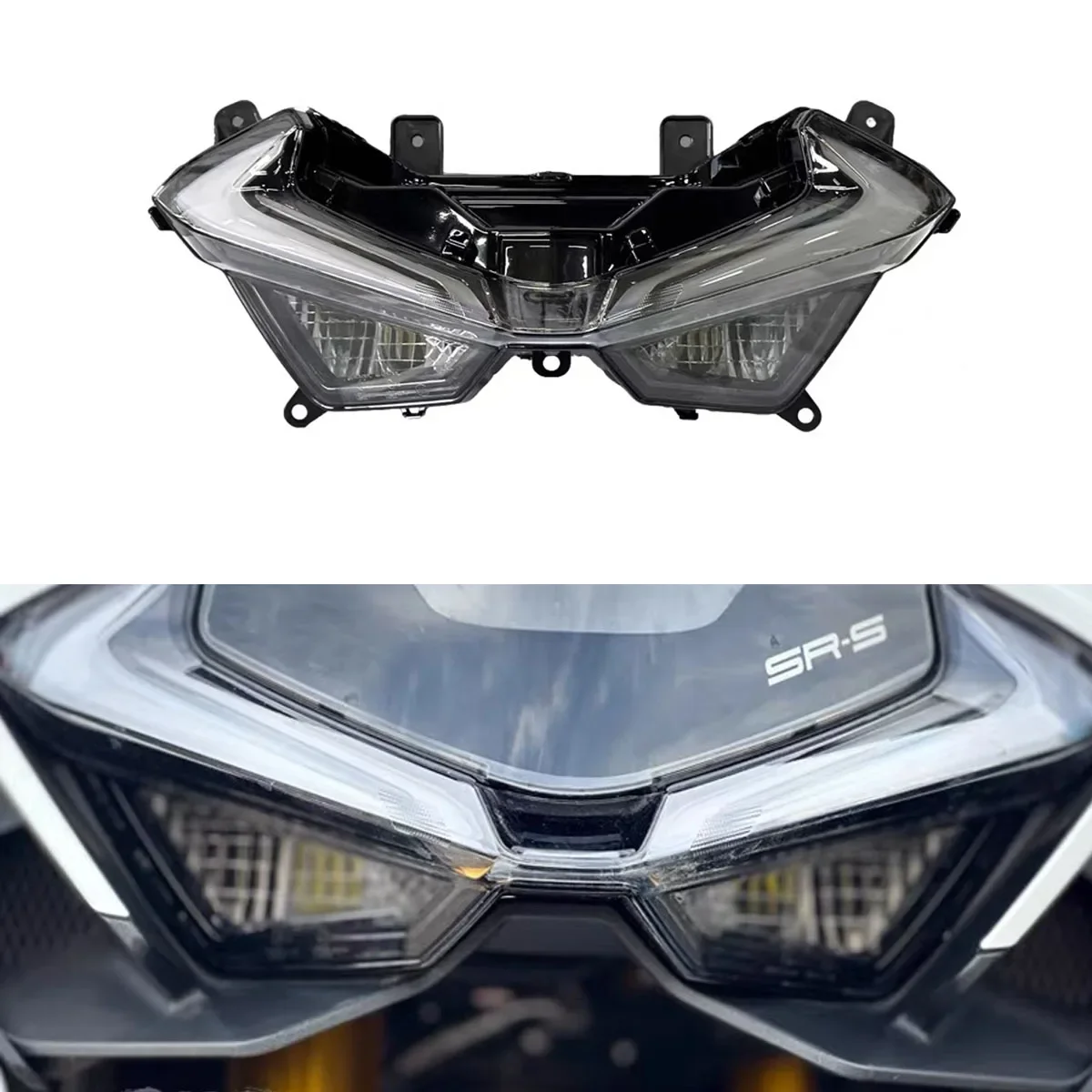 【Precise Fit】Motorcycle original headlight headlight assembly spotlight Fit For CFMOTO 750SR 750SR-S 750 SRS