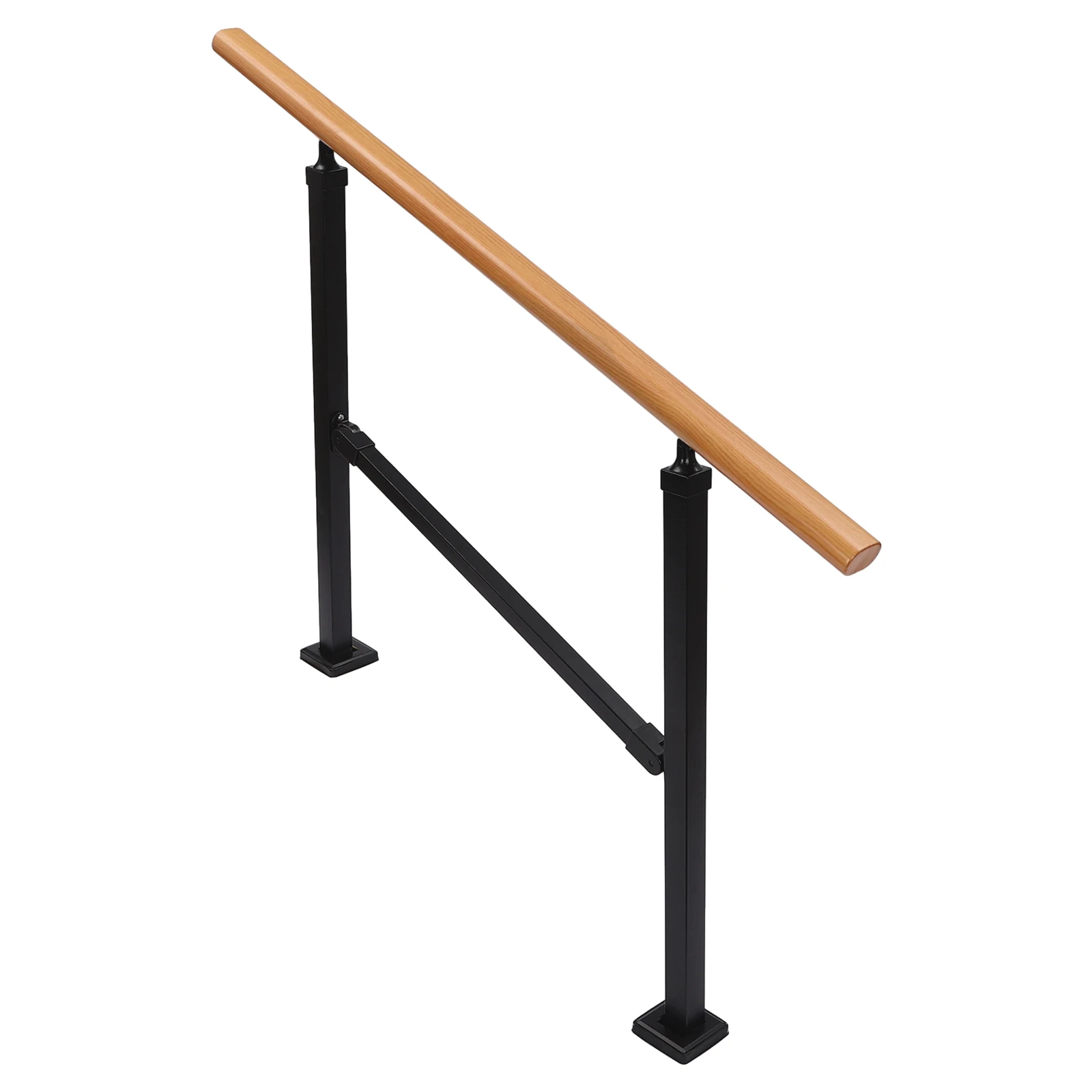 3-Step Handrail Stepladder Staircase Handrails 600lbs Load-bearing  Simple Installation For Outdoor