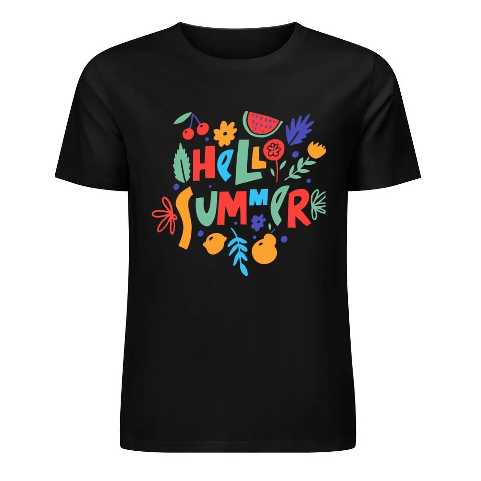 

summer patterns with flamingos and pineapples tshirts T-Shirt customs graphics clothing for men