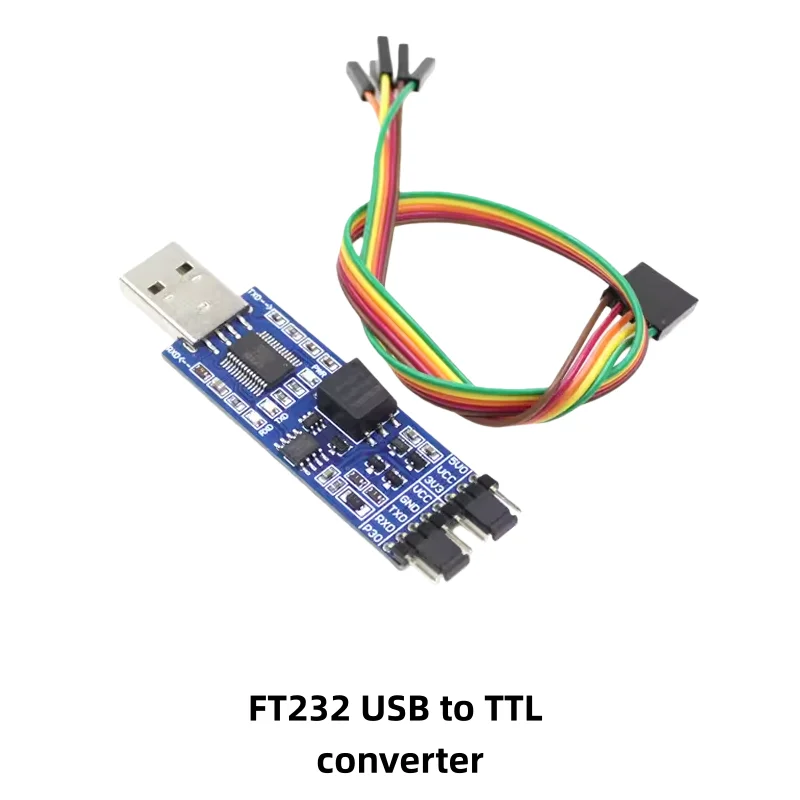 USB to TTL converter module FT232/CP2102/CH340 USB to UART serial port module with signal isolation